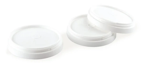 THERMOBABY Sada tří víček na dávkovače, White