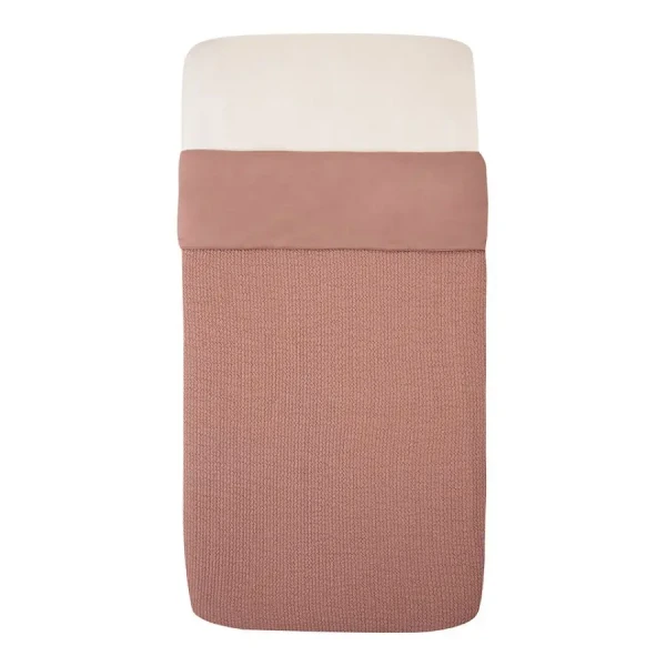 Witlof for Kids Deka Tuck-inn, 40 x 80 cm Dusty Pink waves