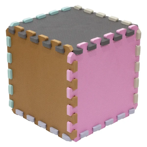 Rialto Baby Pěnová puzzle kostka - Rainbow