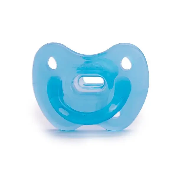 SUAVINEX | CLOUDS ŠIDÍTKO Anatomické silikonové +6 m - MODRÉ


