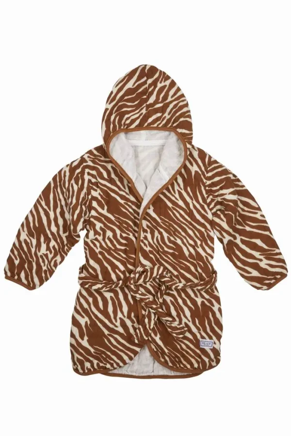 Mušelínový župánek - Zebra camel