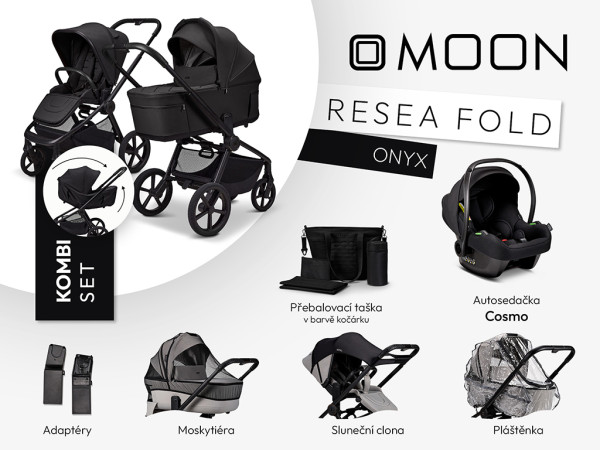 MOON ReSea FOLD kombi set - ONYX