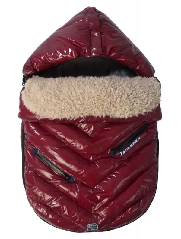 7 A.M. ENFANT Fusak Polar Igloo Bordeaux LARGE