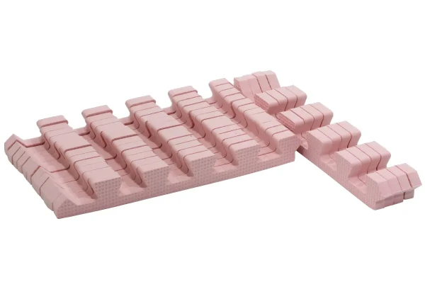 Rialto Baby Sada růžových okrajů pro pěnové puzzle 120x120cm