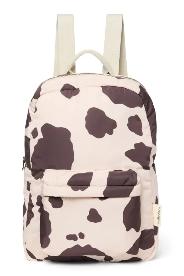 STUDIO NOOS - Puffy Midi BACKPACK - batôžtek s predným vreckom Holy Cow Brownish