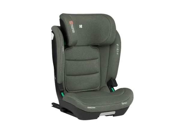 KikkaBoo Autosedačka 100-150 cm i-Scout i-SIZE Army Green