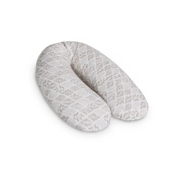 CEBA Vankúš na dojčenie Cebuška Multi Žerzej Brown Leaves 190 cm