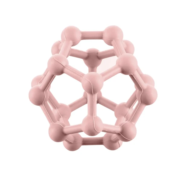 Zopa Silikónové hryzátko Atom, Old Pink