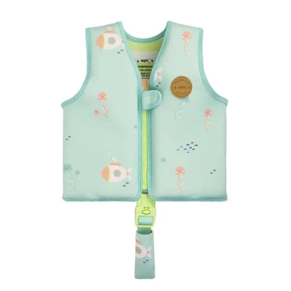 Saro Baby Plavecká neoprenová vesta s UV ochranou (1-3r) Jellyfish