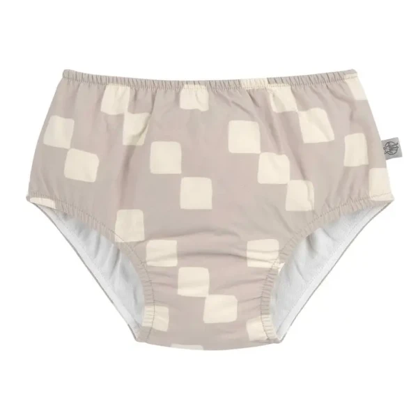 LÄSSIG Swim Diaper checkerboard stone/sea salt 19-24 mo. size 92