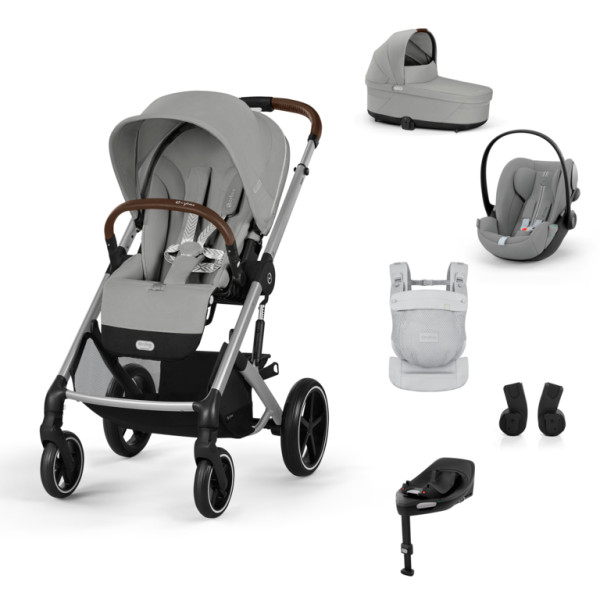 CYBEX BALIOS S LUX BUNDLE SET M + nosič AMYA 2026 Stone Grey