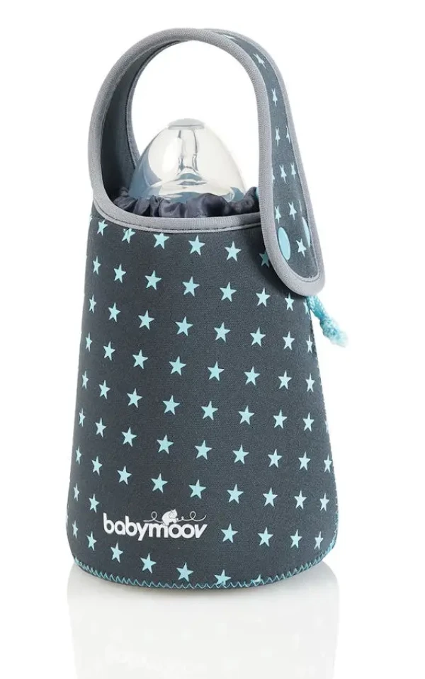 BabyMoov Ohřívač lahví cestovní Blue Stars