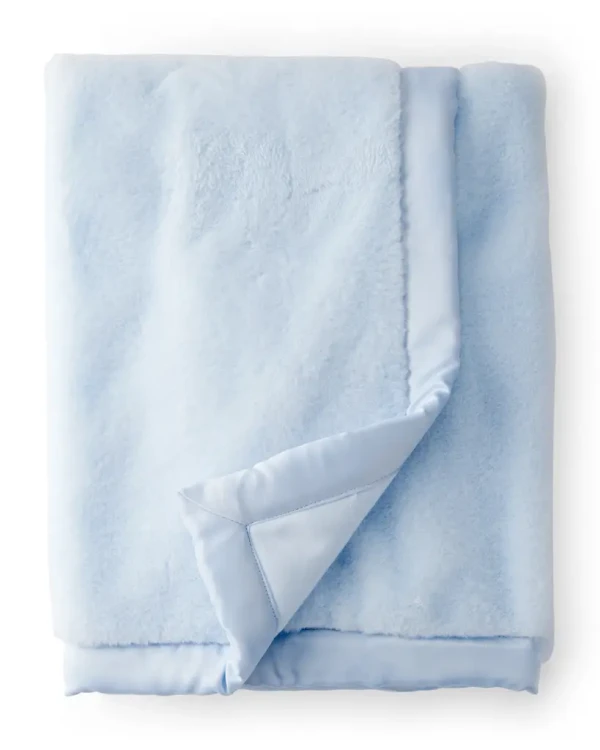 CARTER'S Deka umelá kožušinka Blue 80x110 cm