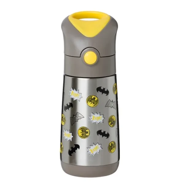 B.BOX Termoska na pitie so slamkou 350 ml Batman