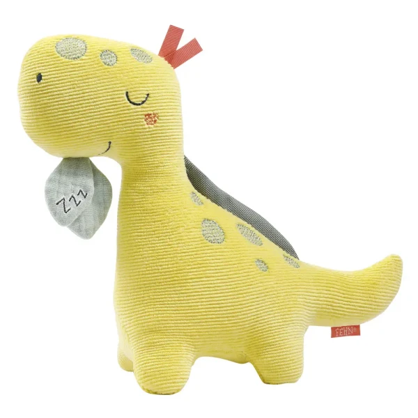 BABY FEHN Maňásek dinosaurus, Happy Dino, Žlutá