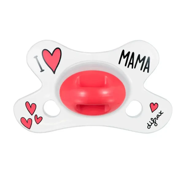Dudlík Difrax Natural I LOVE MAMA 6+