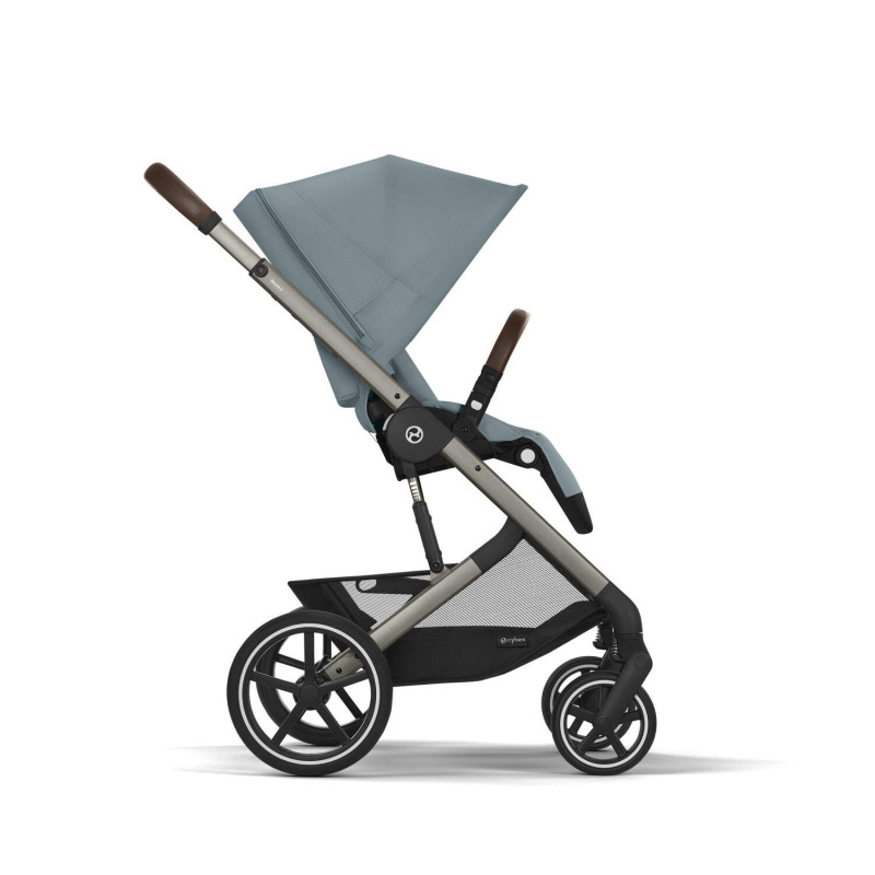 CYBEX BALIOS S LUX Stormy Blue - taupe rám 2025
