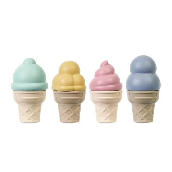Saro Baby Silikonový zmrzlinový set Ice Cream