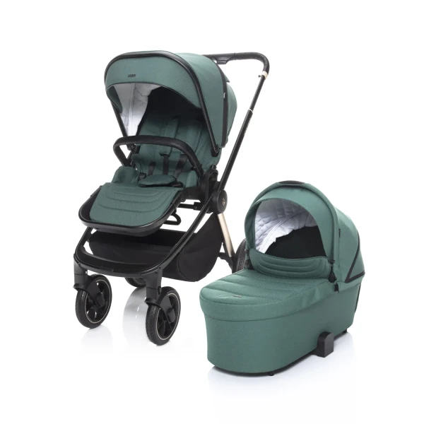 Zopa Set kočík Move Cross 2 + korba XL + adaptér, Antique Green/Gold