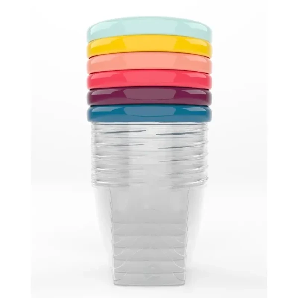 BabyMoov Misky s víčky 250ml sada 6ks