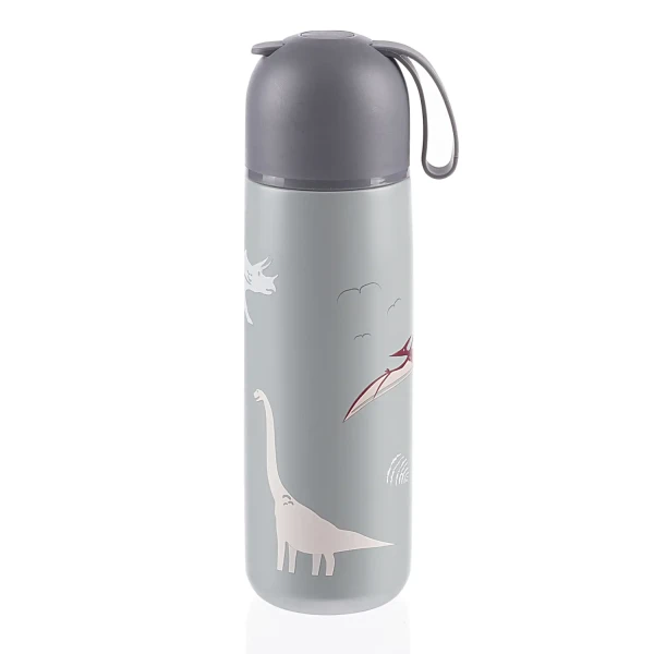 Zopa Termoska na tekutiny se silikonovým držákem 400 ml, Dino