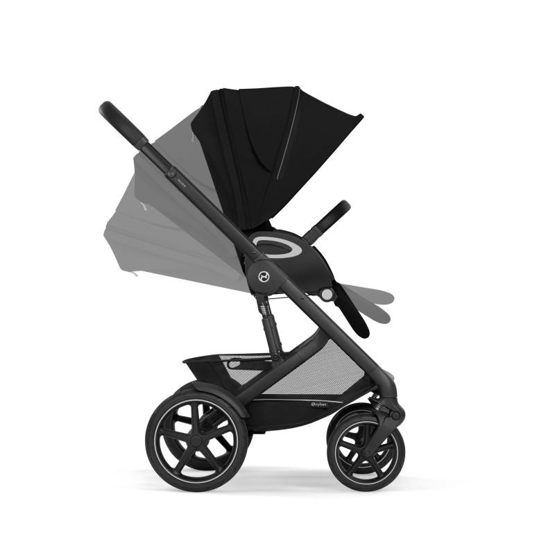CYBEX TALOS S LUX Moon Black - black rám