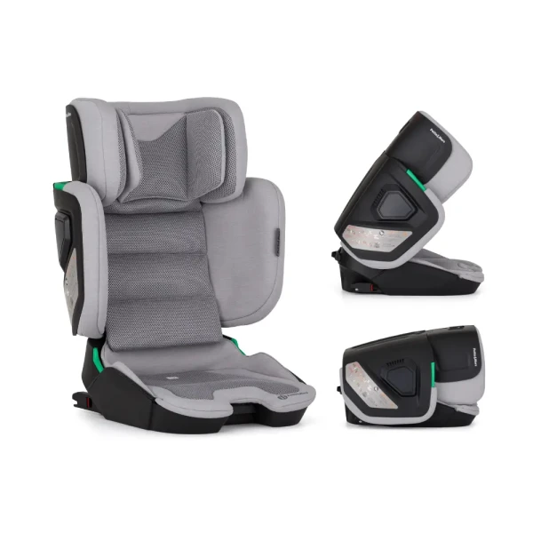 PETITE&MARS Autosedačka Flex Pro i-Size Gentle Grey Air 100-150 cm (15-36 kg)