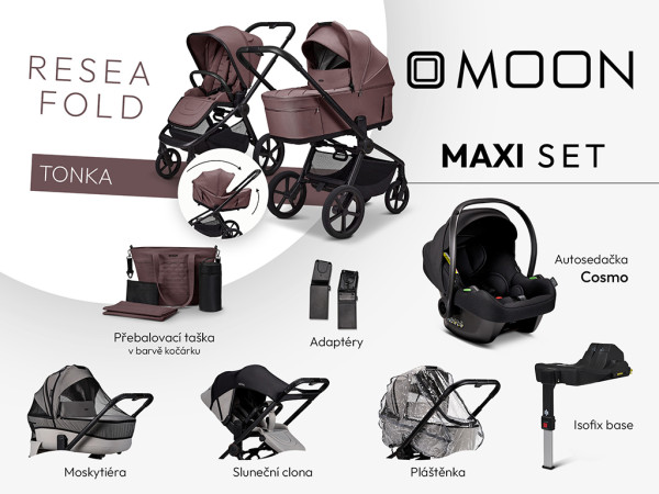 MOON ReSea FOLD maxi set - TONKA