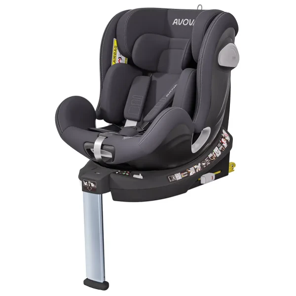 Avova Swan-fix I-SIZE 2025 Koala Grey 40-125cm