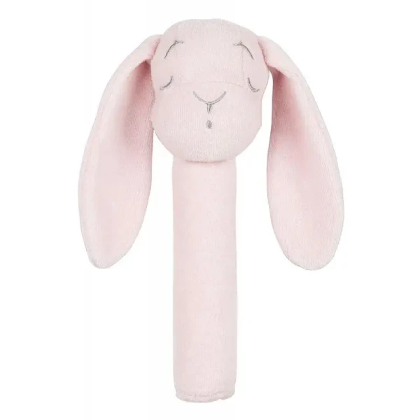 EFFIKI Effik bunny chrastítko, Růžové