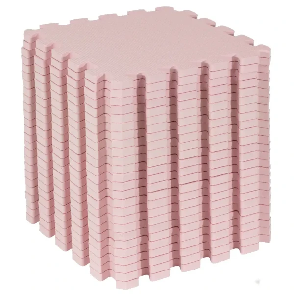 Rialto Baby Hrací podložka puzzle Light Pink 150x150cm
