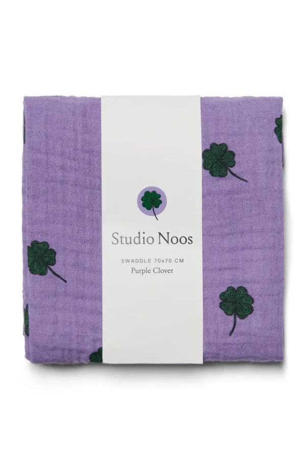 STUDIO NOOS - SWADDLE ZAVINOVAČKA Print Medium | Purple Clover