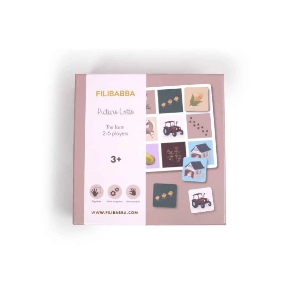 FILIBABBA OBRÁZKOVÉ LOTTO MAGIC FARM