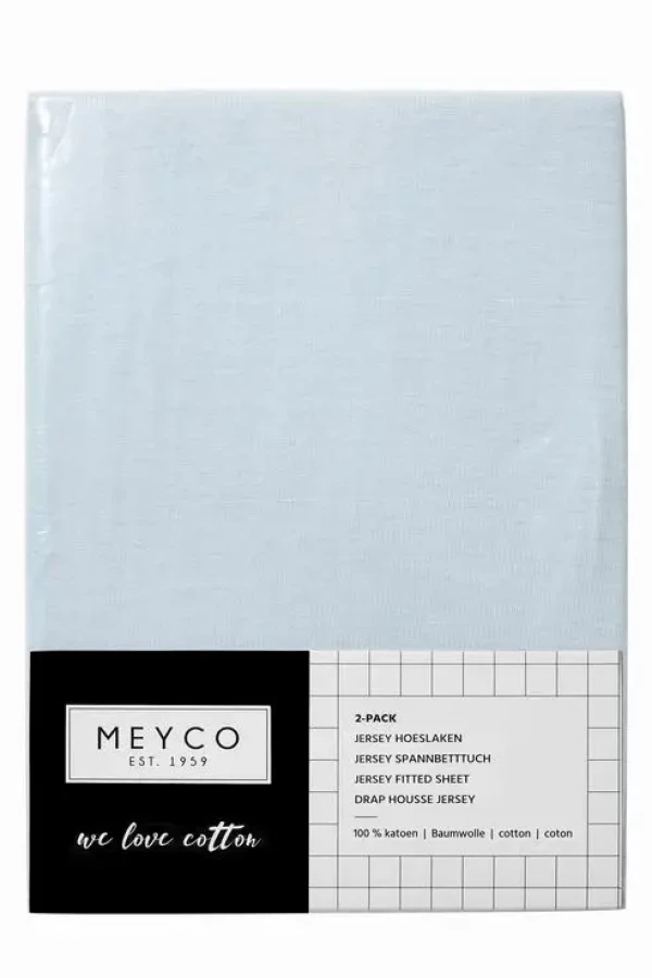 Žerzejové prostěradlo 40x80/90 - Light blue