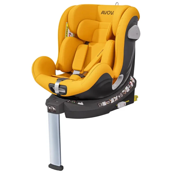 Avova Swan-fix I-SIZE 2025 Beach Yellow 40-125cm