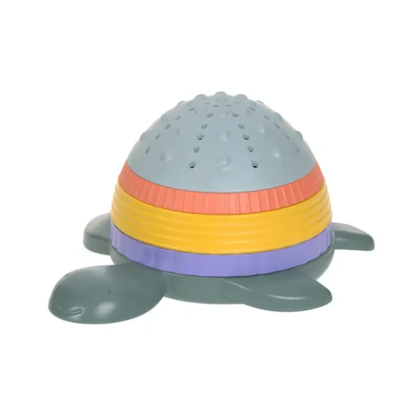 LÄSSIG Stacking Toy turtle green