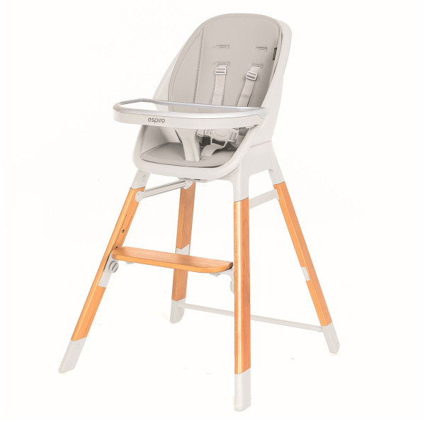Espiro Sense jedálenská stolička 27 White gray