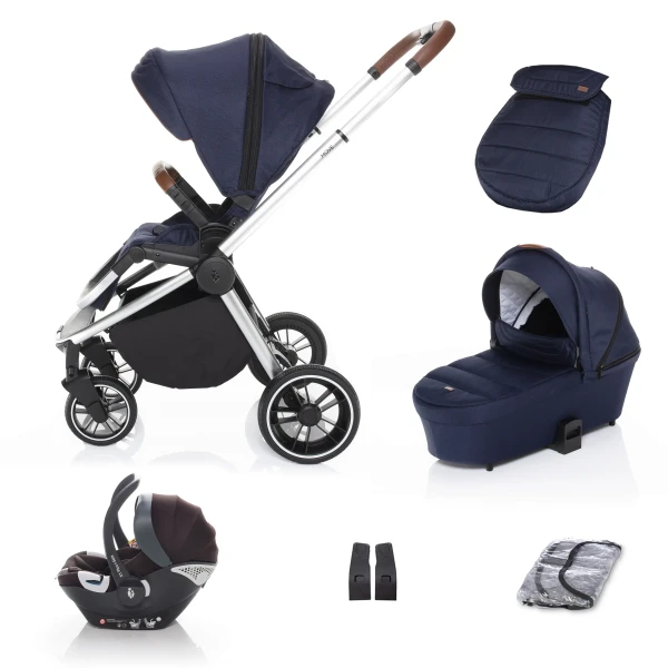 Zopa SET kočík Move+ korba+adaptéry+autosedačka, Sky Blue/Silver