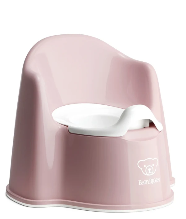 BABYBJORN Nočník křesílko Powder Pink/White BabyBjörn