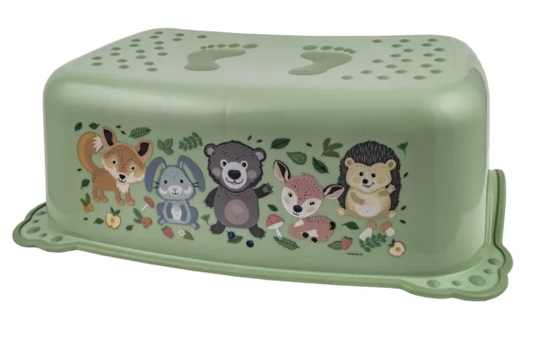 MALTEX Stupienok protišmykový The Nature Buddies Ježko - Green