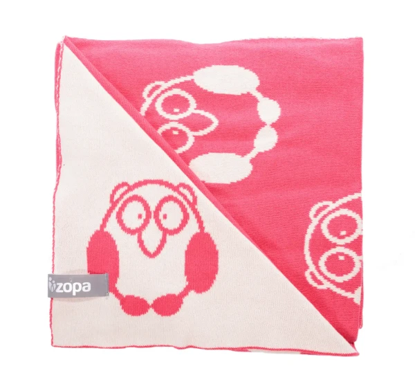 Zopa Detská deka Little Owl, Grey