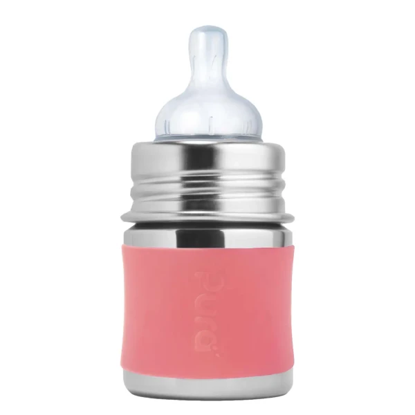 Pura nerezová dojčenská fľaša 150ml Rose