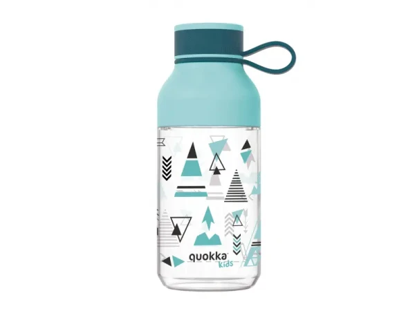 Quokka Plastová láhev Ice Kids s poutkem Indian 430 ml