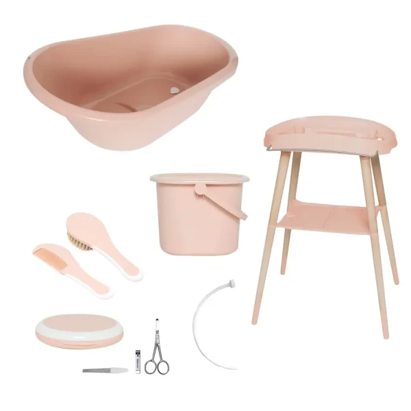 Bebe-Jou Koupací sada Bébé-jou Sense 7 dílná Pale Pink