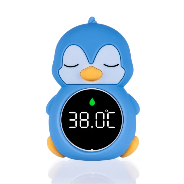 Zopa Silikonový digitální teploměr 3v1, Penguin