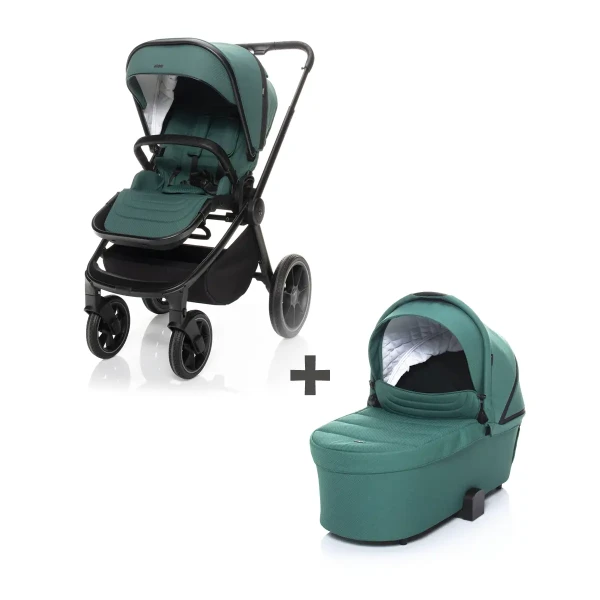 Zopa MOVE Cross 2 kočárek + XL hl. korba zdarma, Antique Green/Black