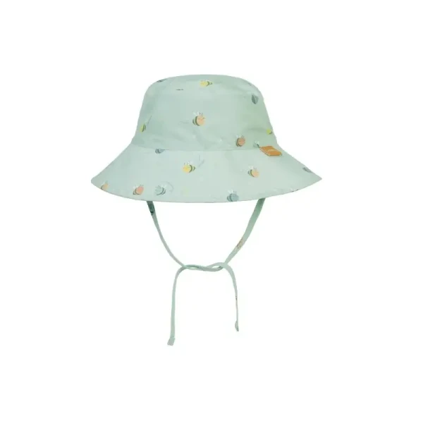 Saro Baby Oboustranný klobouček s UV ochranou (6-18m) Bee Happy