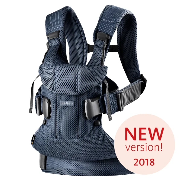 Babybjorn nosítko ONE Navy blue 3D Mesh