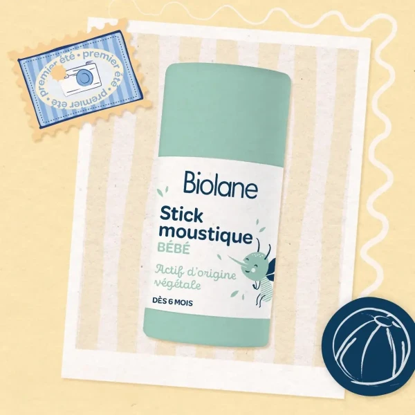 Biolane Prírodný repelent v tyčinke proti komárom a hmyzu-20 ml