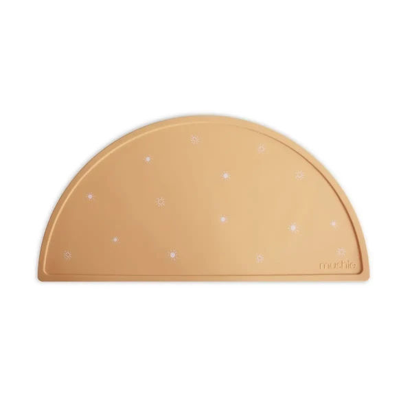 Mushie silikónové prestieranie Sun Orange